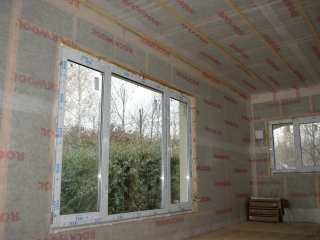 Каркасный дом по проекту КД 025 в СНТ «Рахья» - Пароизоляция Rockwool
