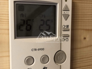 Инженерия в каркасном доме по проекту КД 057 в СНТ Аист