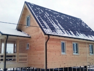 Строительство каркасного дома по проекту КД-018 в пос. Большие Борницы Строительство каркасного дома по проекту КД-018 в пос. Большие Борницы