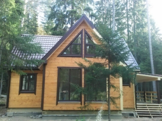 Строительство каркасного дома по проекту КД-027 в КП «Корвет на Купле» Строительство каркасного дома по проекту КД-027 в КП «Корвет на Купле»