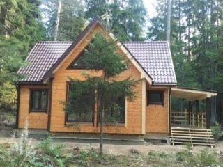 Строительство каркасного дома по проекту КД-027 в КП «Корвет на Купле» Строительство каркасного дома по проекту КД-027 в КП «Корвет на Купле»