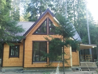 Строительство каркасного дома по проекту КД-027 в КП «Корвет на Купле» Строительство каркасного дома по проекту КД-027 в КП «Корвет на Купле»