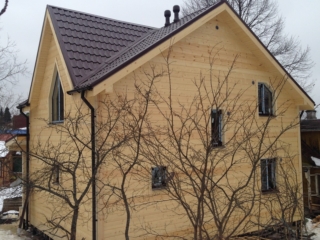 Завершено строительство каркасного дома по проекту КД-031 в поселке Васкелово Завершено строительство каркасного дома по проекту КД-031 в поселке Васкелово