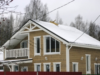 Строительство каркасного дома по проекту КД 033 в СНТ «Фауна» Строительство каркасного дома по проекту КД 033 в СНТ «Фауна»