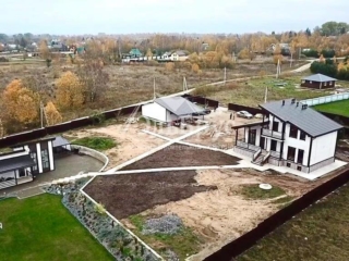 Каркасный дом по проекту КД 047 в д. Калки, Псковская область Каркасный дом по проекту КД 047 в д. Калки, Псковская область