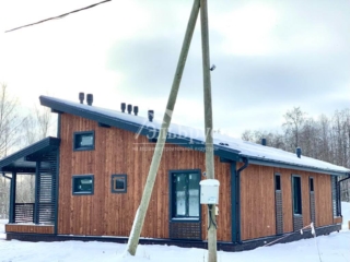 Каркасный дом по проекту КД 069 в ДНП Глубокое, Выборгский район