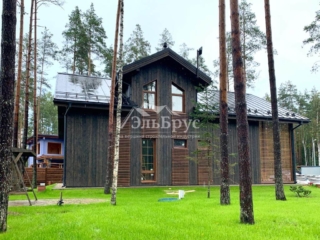 Каркасный дом по проекту КД 072 в КП Репино Парк, Выборгский район