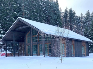 Каркасный дом по проекту КД 072 в поселке Терву, Республика Карелия